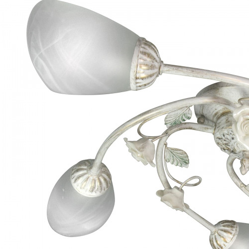 Люстра потолочная с цветами интерьерная S2472-5