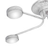 Люстра светодиодная потолочная LED плоская S2496-5